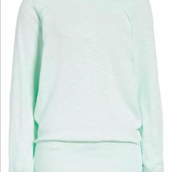 Free People Palisades Off the Shoulder Thermal Top - Picture 3 of 6